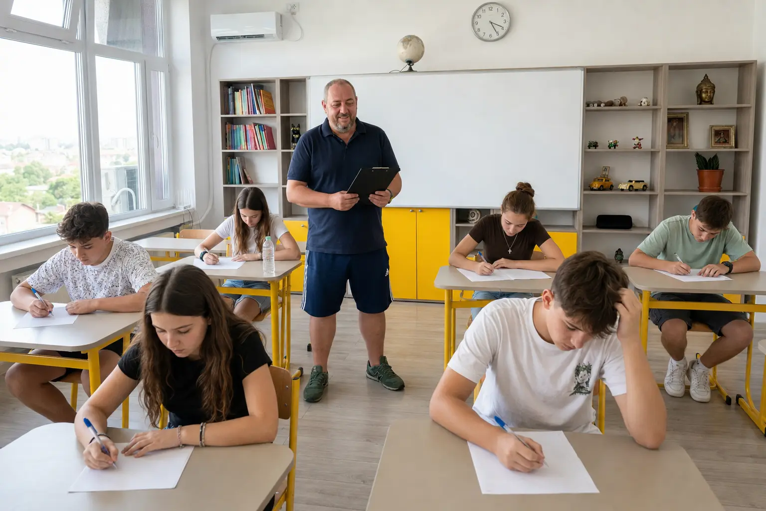 Profesorul Marius compară cele două pachete oficiale de simulare la matematică din 2026