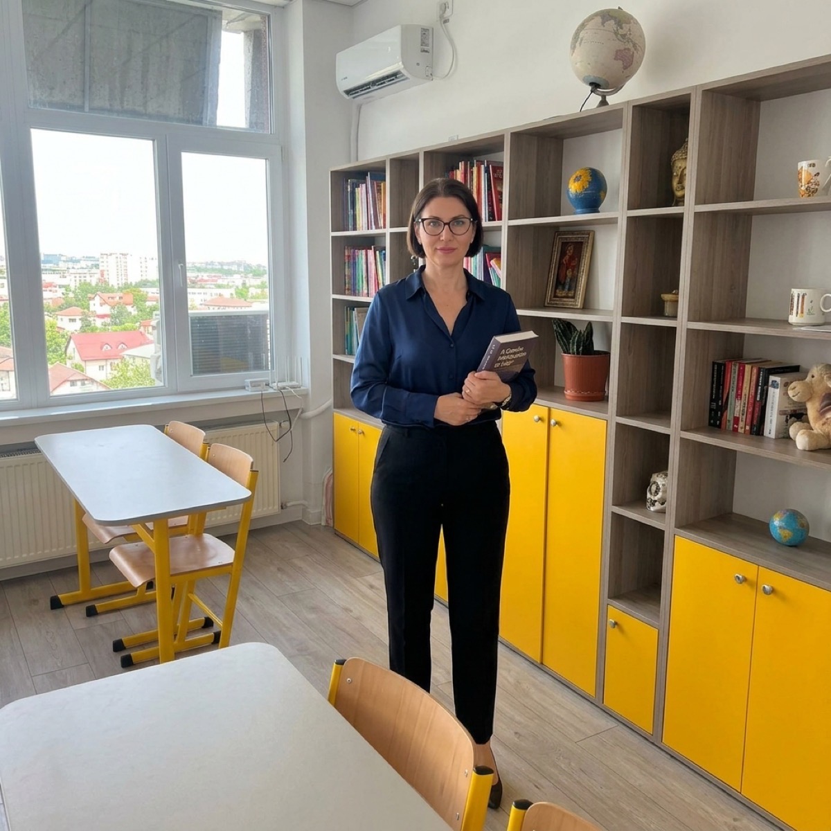 Portretul Profesoarei Cecilia, profesoară de logică